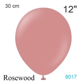 Luftballon in Vintage-Farbe Rosewood, 12"