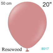 Luftballon in Vintage-Farbe Rosewood, 20"