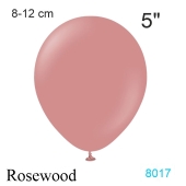 Luftballon in Vintage-Farbe Rosewood
