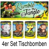 4er Set Tischbomben, Rumble in the Jungle
