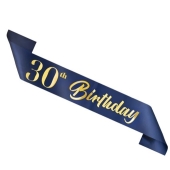 Schärpe zum 30. Geburtstag