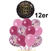 Silvester Luftballons Partyset 12er 3