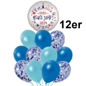Silvester Luftballons Partyset 12er 7