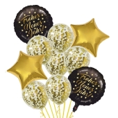 Silvester Luftballons Partyset 26