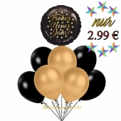 Silvester Luftballons Partyset 19