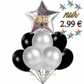 Silvester Luftballons Partyset 20
