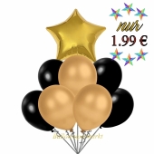 Silvester Luftballons Partyset 22