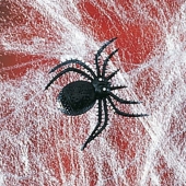 1 Spinnennetz Halloween. Partydekoration