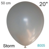 Luftballon in Vintage-Farbe Storm, 20"
