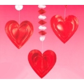 Dangling Cutouts "Hearts"