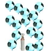 Fußball Folienballon-Midi-Set 1