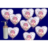 Hochzeit Just Married (W) Midi- Set