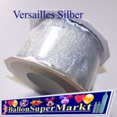 Deko-Zierband Versailles, Silber, 1 Meter