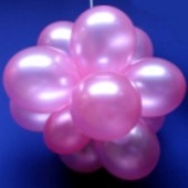 Luftballons Hochzeit Ballonkugel, Perlmutt 25cm Ø, 15 Stück