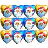 Weihnachtsglückwünsche Nikolaus Blau