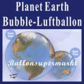 Planet Earth, Bubble Luftballon (mit Helium)