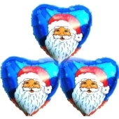 Weihnachtsglückwünsche Nikolaus Blau