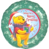 Pooh Merry Christmas (heliumgefüllt)