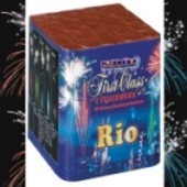 Feuerwerk, Rio, Bombettenbatterie-Feuerwerk