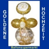 Geschenkballon Goldene Hochzeit