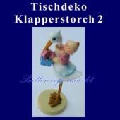 Tischdeko-Figur, Klapperstorch - 2