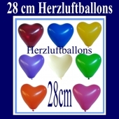 Herzluftballons 1000 Stück