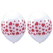 Luftballons "Herzen" 100 Stück