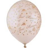 Luftballons "Just Married"