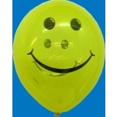 Luftballons "Smiles" Bunt gemischt