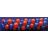 Luftballongirlande Selbstbauset 30 cm Kristallfarben