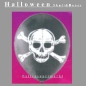 Luftballons Halloween, Skull and Crossbones