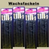 Wachsfackeln 5 Stück