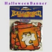 Banner, Girlande Partydeko Halloween