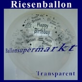 Riesenballon-Geburtstag-Happy-Birthday-Transparent-(Helium)