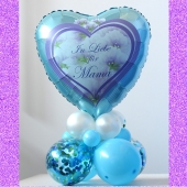 In liebe für Mama. Tischdekoration aus Luftballons zum Muttertag