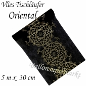 Tischläufer, Tischdecke Oriental Schwarz