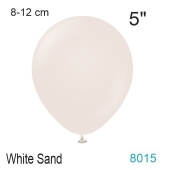 Luftballon in Vintage-Farbe White Sand