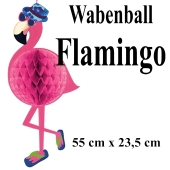 Wabenkugel Flamingo