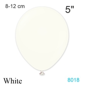 Luftballon in Vintage-Farbe White