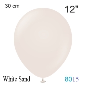 Luftballon in Vintage-Farbe White Sand, 12"