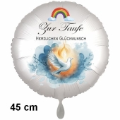 Zur Taufe Herzlichen Glückwunsch, Folienballon inklusive Helium