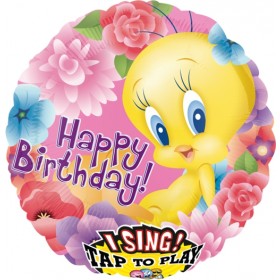 Singender Ballon Tweety Happy Birthday Folienballon Mit Helium