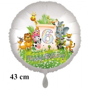 6 Stück Seepferdchen Luftballons – Folienballons Meerestiere Für Unterwasser Kindergeburtstag & Party Deko