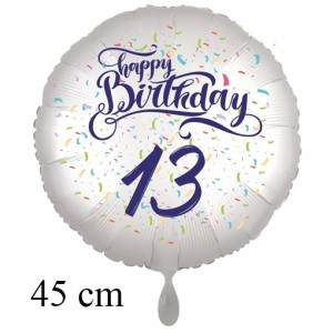 Geburtstagskarte Zum 13. Geburtstag Für Tochter – Pinker Flamingo, 22,9 X 15,2 Cm