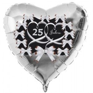 1 x 36" Riesen-Folien-Herzballon in schwarz *90cm*HOCHZEIT*WEDDING*MYLAR* 