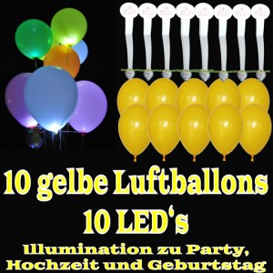 Leuchtende LED Luftballons Geburtstag Hochzeit Party Deko Club
