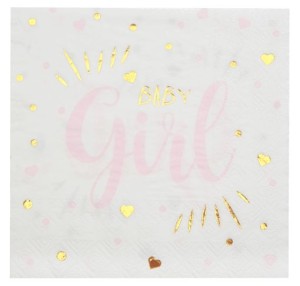 Babyparty-Konfetti In Rosa – Tischdekoration Für Mädchen-Party & Gender Reveal