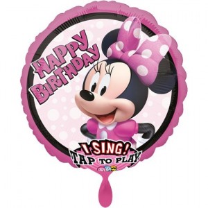 R44F9 Disney Minnie Maus Einhorn Mädchen Geburtstag Geschenk Helium Folienballon 