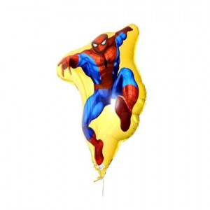 Hüpfball 'Spiderman' 26 Zoll: Kletter- Und Springball Für Kinder | Geformter Folienballon