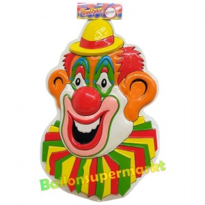 Clown Kragen 3-lagig weiß Fasching Zirkus Narr Karneval 